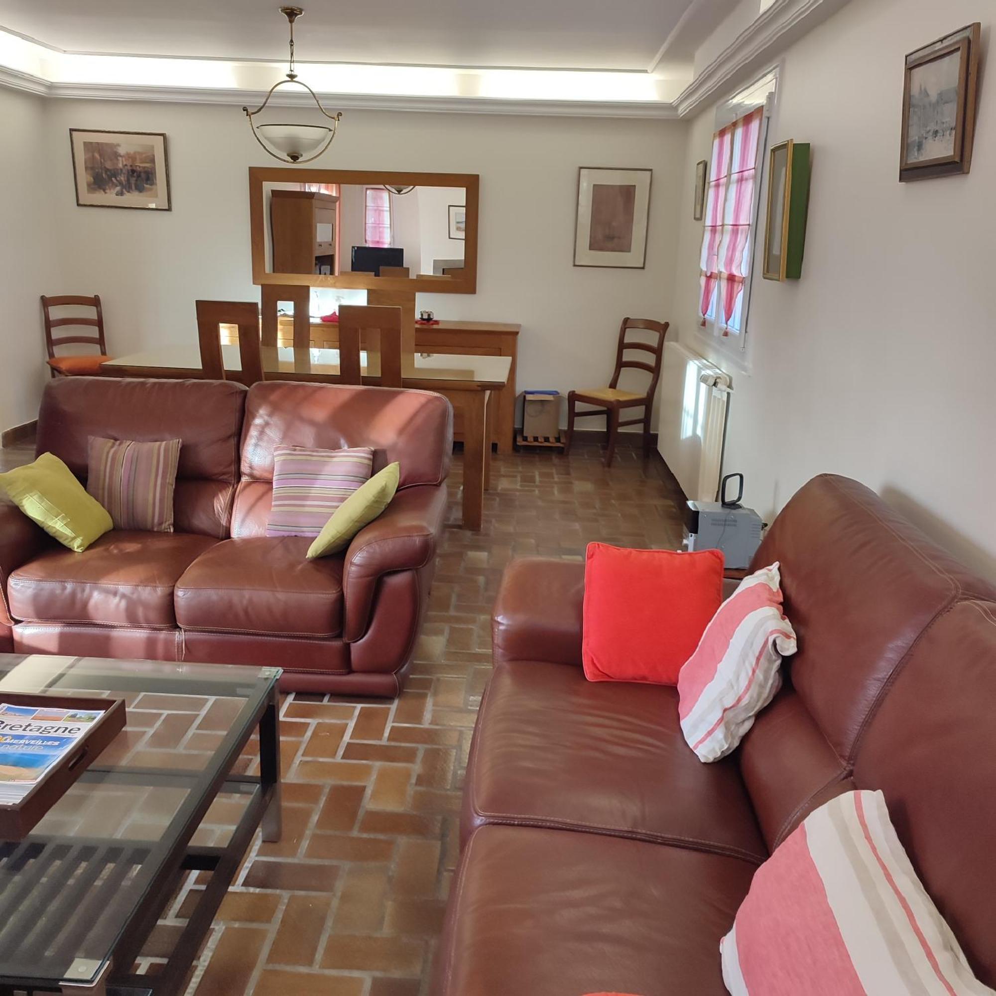 Maison Classee 3 Etoiles, Grand Jardin Clos Au Calme Proche Centre Ville, 10 Min Des Plages Pont-lʼAbbé Dış mekan fotoğraf